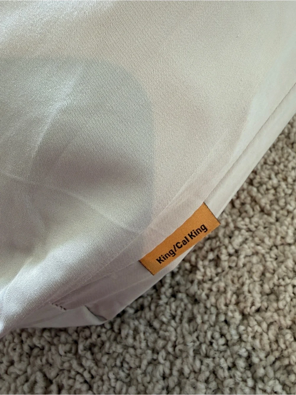 Quince Sand King/Cal King Bamboo Duvet Cover